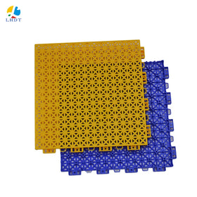 Outdoor Interlocking PP Sports Floor Tiles - Durable Basketball and Tennis Court Surface with Cushion