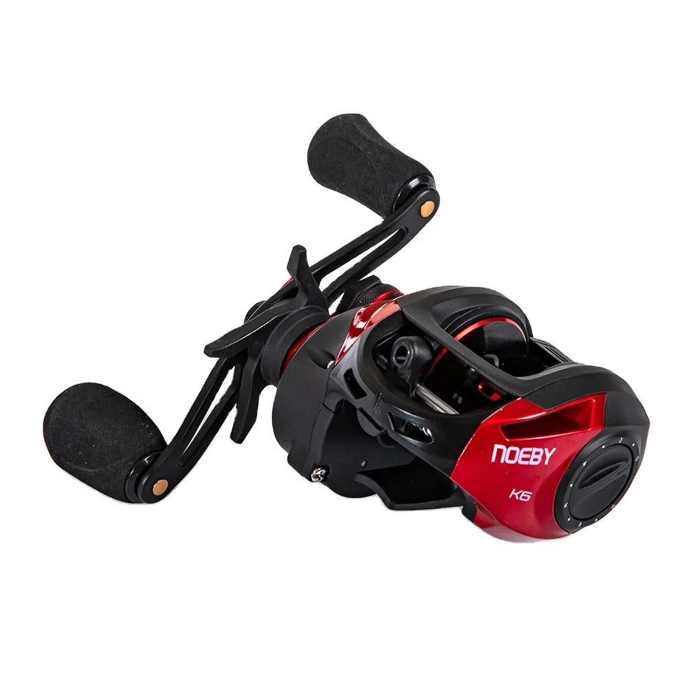 NOEBY Dual Braking System Freshwater Bass Fishing Casting Fishing Reel