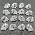Pears Shape 3x2mm - 9x7mm DEF VS Lab Created Diamond Synthetic CVD/HPHT Diamond Loose Gemstone for Jewelry Lab Grown Diamond