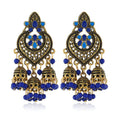 Wholesale Bohemian Style Drop Earrings for Women Fashionable Ceramic Beads with Silver and Gold Plating Zinc Alloy