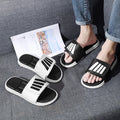Men's Lightweight Athletic Slide Sandals Open Toe Sport Slippers with Anti-Slip Feature for Summer