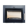 Factory Direct Supply Wholesale Household Wood Burning Real Fire Fireplace Heating Stove Metal Construction Modern Design for