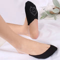 Wholesale 2025 Summer Ice Silk Hidden Socks No Heel Non Slip No Show Half Socks for Women