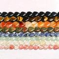 Wholesale 10*4mm Love Heart Shape Loose Bead Crystal Agate for Bracelet Necklace Diy Accessories