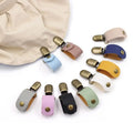 Leather Hat Clip for Travel Handbag Leather Summer Hat Clips for Women Kids Adults Outdoor Travel Accessory