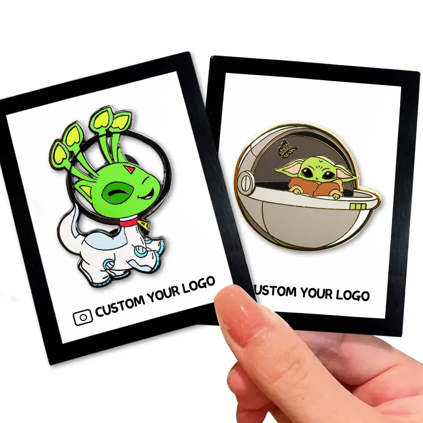 Custom alien Pin Funny Brooches Enamel Pin Shirt Lapel Pin Bag Badge Cartoon Jewelry Gift for Girl Friends