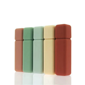 Multi-color Rubber Paint Hollow Lip Glaze Tube with Increased Matte Texture 5ml High-quality Color Plastic Lip Gloss Tube
