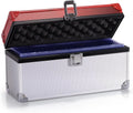 Aluminum Color Combination Design Storage Box - for Rigid Card Holders for Trading Cards & Sports Cards (Middle)