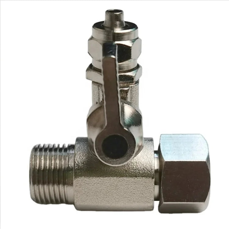 Valvula Check Tee Ball Water Shut off Valves Feed Adaptor 1/2 X1/4 Inch Water Pure Filter Faucet Tap Connector House Reverse Osm