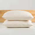 Modern 400TC Soft Beige Rectangle Solid Envelop Pillowcase Comfortable Hotel Cotton Waffle Pillow for Home Sleeping