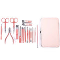 Stainless Steel Nail Clippers Set 18pcs/set Pedicure Beauty Manicure Scissors Kit