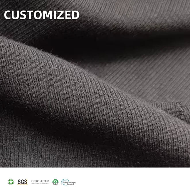 Soft 200GSM 93% Modal 7% Spandex 2*2 Rib Fabric for Underwear
