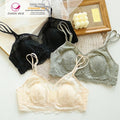 Arrivals Silk Bras for Women Comfortable Satin Wireless Ladies Lingerie Seamless Femme
