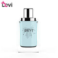 Devi New Design Glass Perfume Bottles 100ml Square Mens Parfum Refillable Empty Container Hot Stamping Carton Sprayer Fragrance