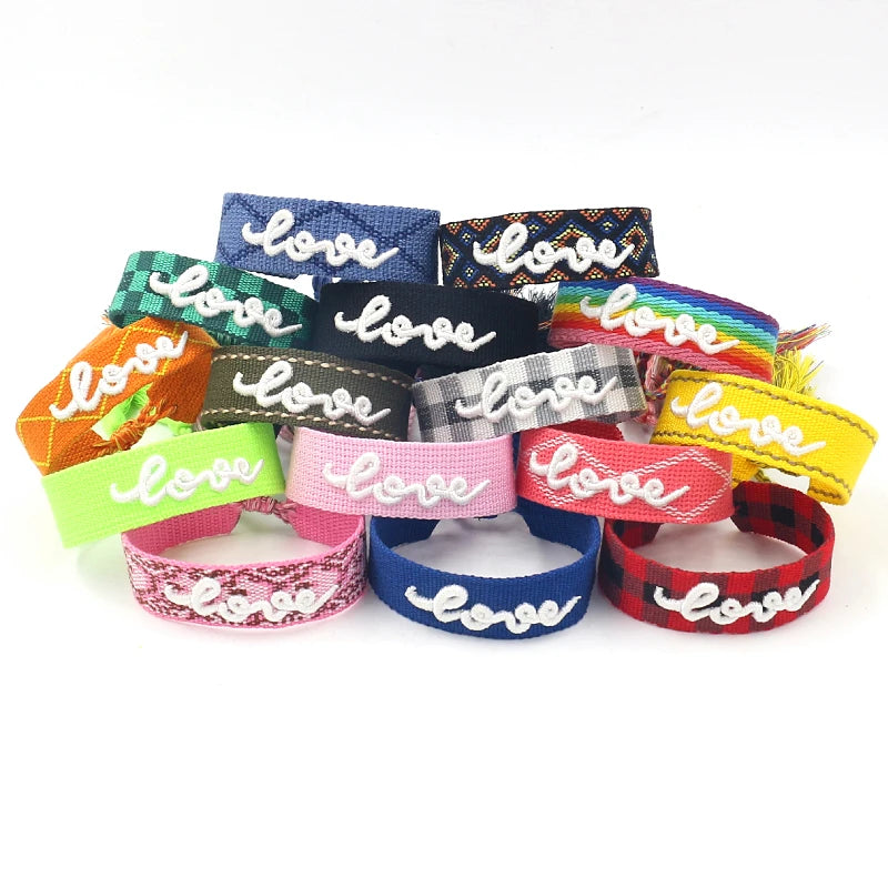New Arrivals Personalized Fashion Stainless Steel Gold Sun Leopard Pattern Webbing Bracelet Braided Tassel Wrap Bracelet