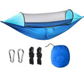 MINGCHAN Custom Logo 210T 70D Nylon Durable Auto Folding Hammock Swing Mosquito Net Travel Bed for Outdoor Use on Sale