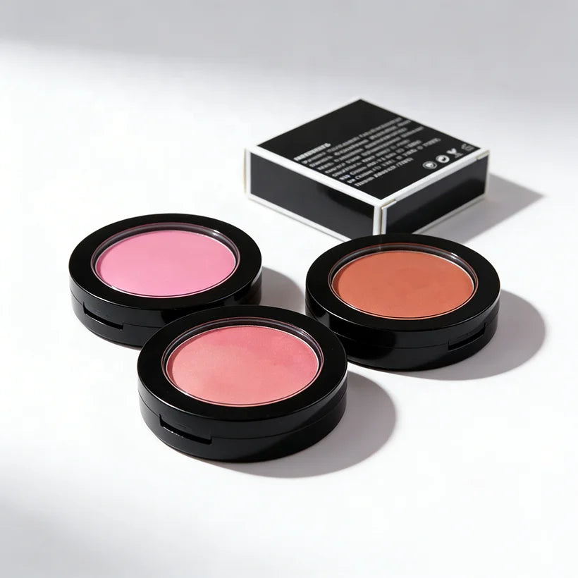 Single Use Waterproof Cruelty-Free Mineral Face Powder Container Fair Skin Tone Blush Stick China Manufacturer's ODM