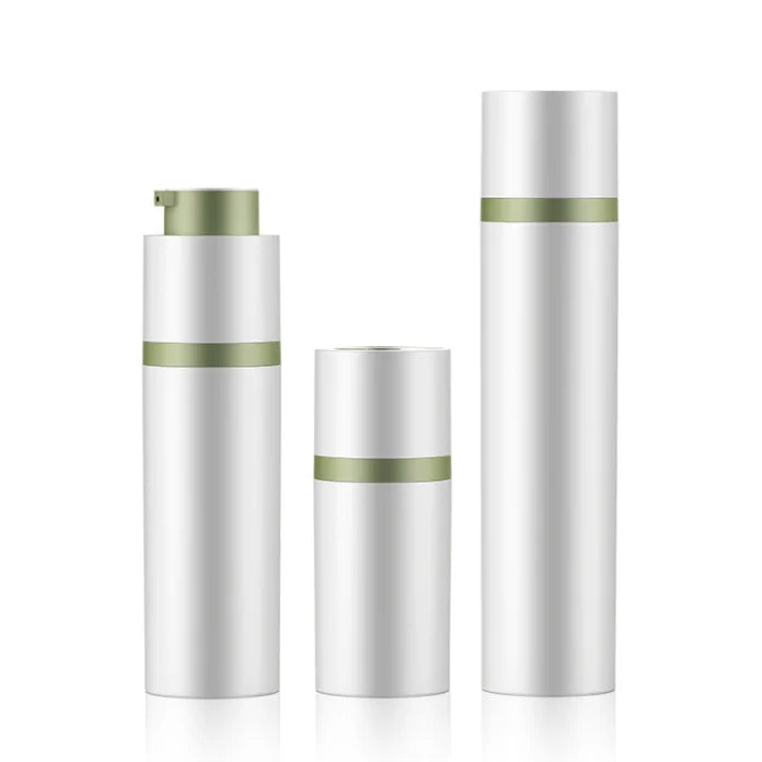 Luxury Airless Pump Bottle 15ml 30ml 50ml Square Round Cosmetic Lotion Plastic Airless Pump for Shampoo