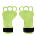 Crazy Foxs 3-Hole Gymnastic Grips for Pull UpBodybuilding Palm ProtectionWeight LiftingKettlebellCross Training Fitness