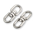 High Quality Stainless Steel Aisi 304 or 316 Eye and Eye Rotating Double Eye Swivels Hook Carabiner