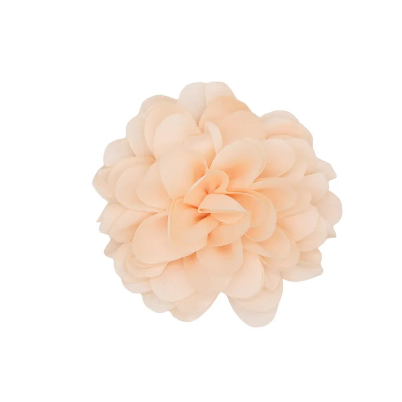 Factory Made Silk Corsages Corsage Flower Wedding Chiffon Fabric Flowers/ Multilayer Flower/ Headband Accessories