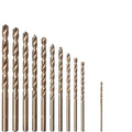 ALLUSE M35 Twist Drill Bit Zinc Coated for Aerospace Alloys 0.01mm Precision 1000+ OEM Sizes 200-400mm Total Length