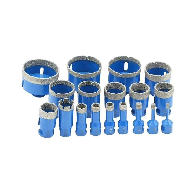 Hot Sales Diamond Core Bit Set Crown Brazed Cut Drill Bits for Plaster Marble Ceramic Tile Pipe Applications