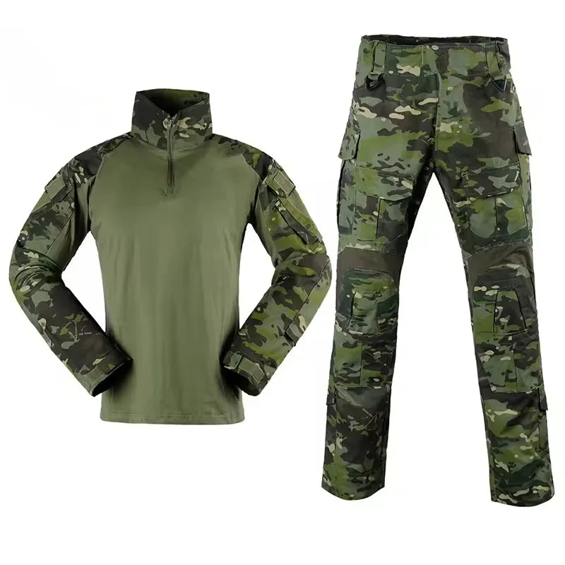 Roewe Best Quality Frog Multicam Tactical Suit Men Uniform