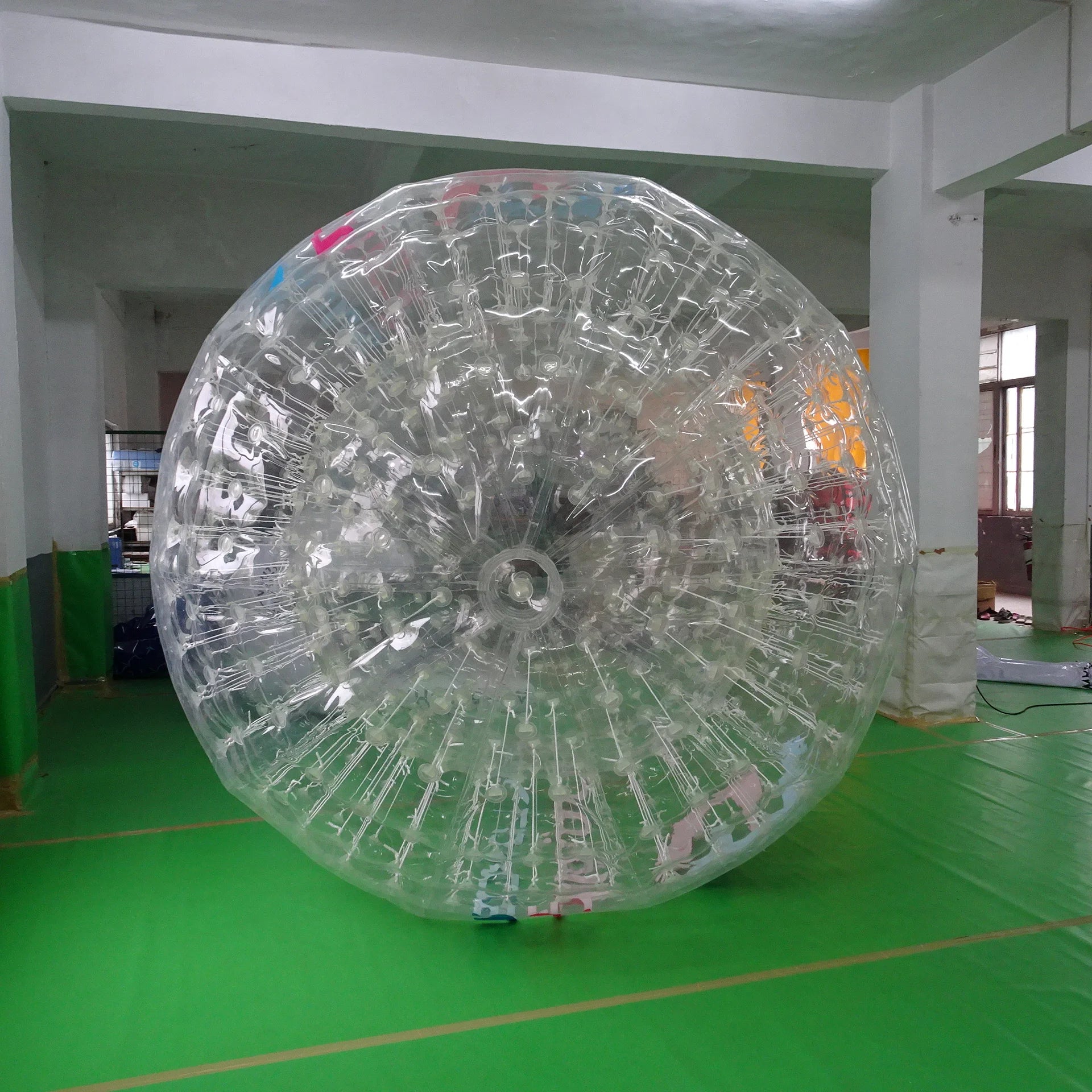 Waterhan High Quality PVC Material Diameter Outdoor Grass Adult Youth Sports Inflatable Gym Ring 185cm Waterproof 20kg+ Capacity