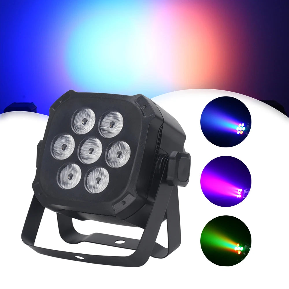 Mini Dj Lighting Package Led Par Cans Stage Lighting with Travel Bag