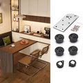 Rotating Desk Swivel Table Fittings Multifunctional Folding Table Connect Hinges