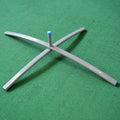 FEAMONT Wholesale Beach Flag Base Iron Tube Cross Base Outdoor Flag Base