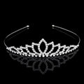 Factory Cheap Wholesale Crystal Rhinestone Birthday Party Crown Tiara for Gift