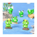 Garden Decor Miniature Frog Resin Mini Rane Carine Giardino Arioso Miniatura Landscape DIY Crafts Plastic Animal Figurines