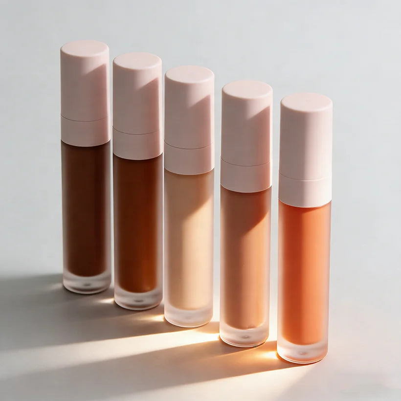 Factory Natural Liquid Matte High Coverage Concealer Waterproof Oil-Control Mineral No Label Chemical Palette Cream for Face