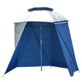 4.8m Rainproof Wall Cloth Waterproof Fishing Umbrella Folding Shade Cloth Beach Sun  Apron Camping Tent with Carabiners
