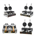 Multifunctional Gas Bubble Waffles Machine Puff Cake Mold Ice Cream Cone Maker with Double Plates