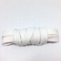 Factory Supply Personalized 100% Polyester Eco-Friendly Tubular Braided Drawcord with Transparent Plastic Tips for Bags Shoes