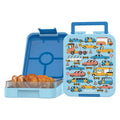 Children 4 Compartment Plastic Office School Lunch Container Kids Bento Lunch Box for Kids