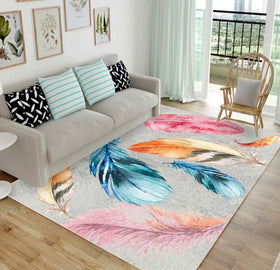 Beautiful Living Room 3D Machine Made 100% Polyester Anti-Slip PET Friendly Printed Carpet