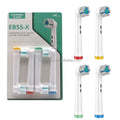 Mishave Hot Electric Toothbrush EB55-X Replacement Brush Head 4pcs/pack Eco-friendly Oscillating Accessories High-end Household