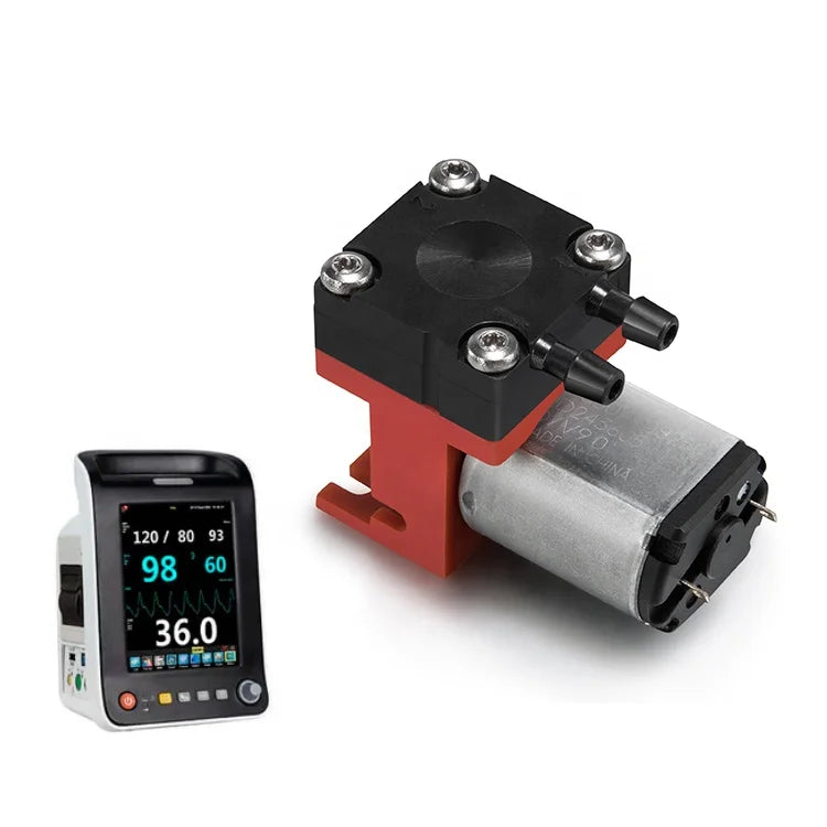 High Flow Micro Vacuum Pump 5V Handheld Gas Sampling Portable Air Pump Oil Free DC Small Size Vacuum Diaphragm Mini Pump MegaBDM