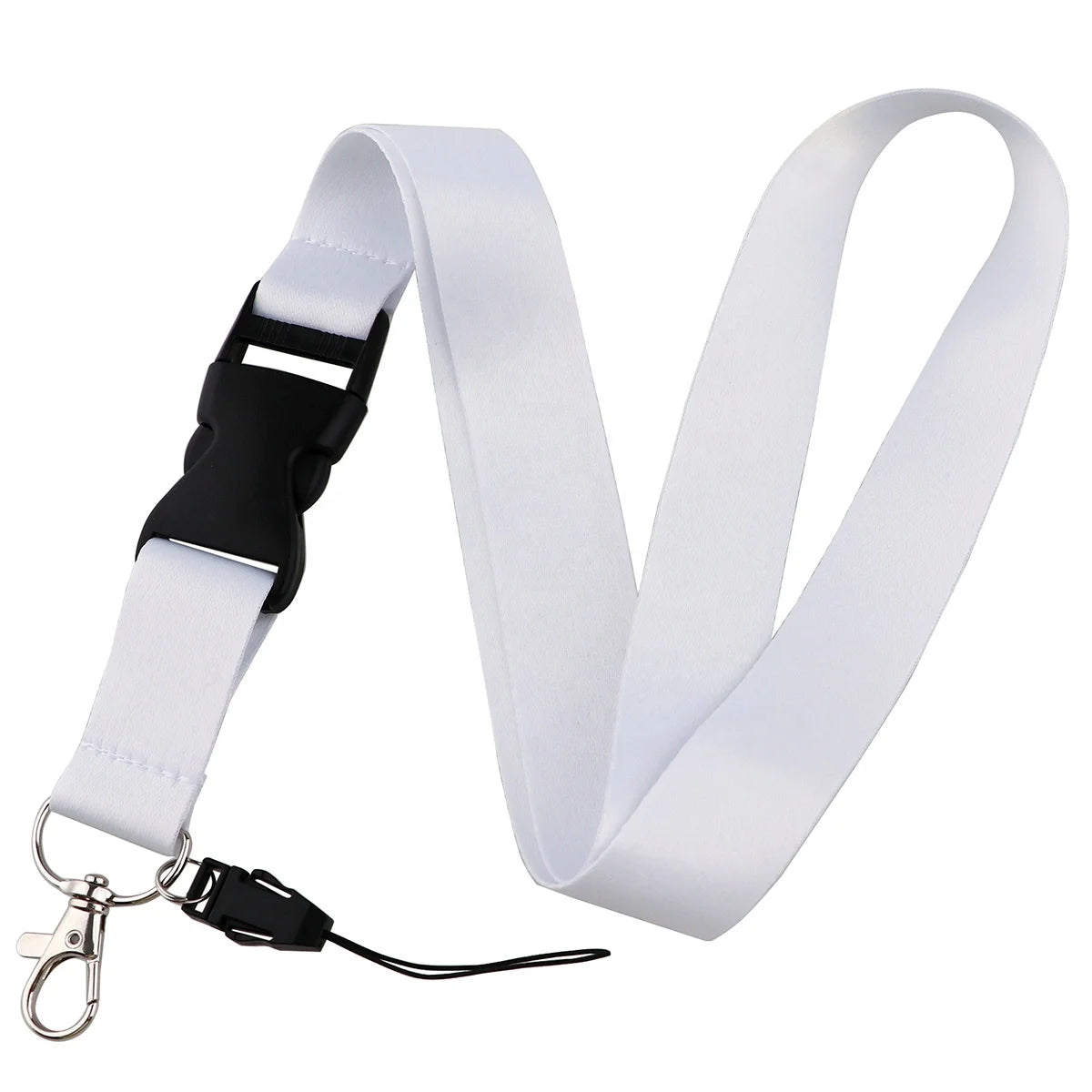Polyester Fabric Sublimation Lanyard Blank