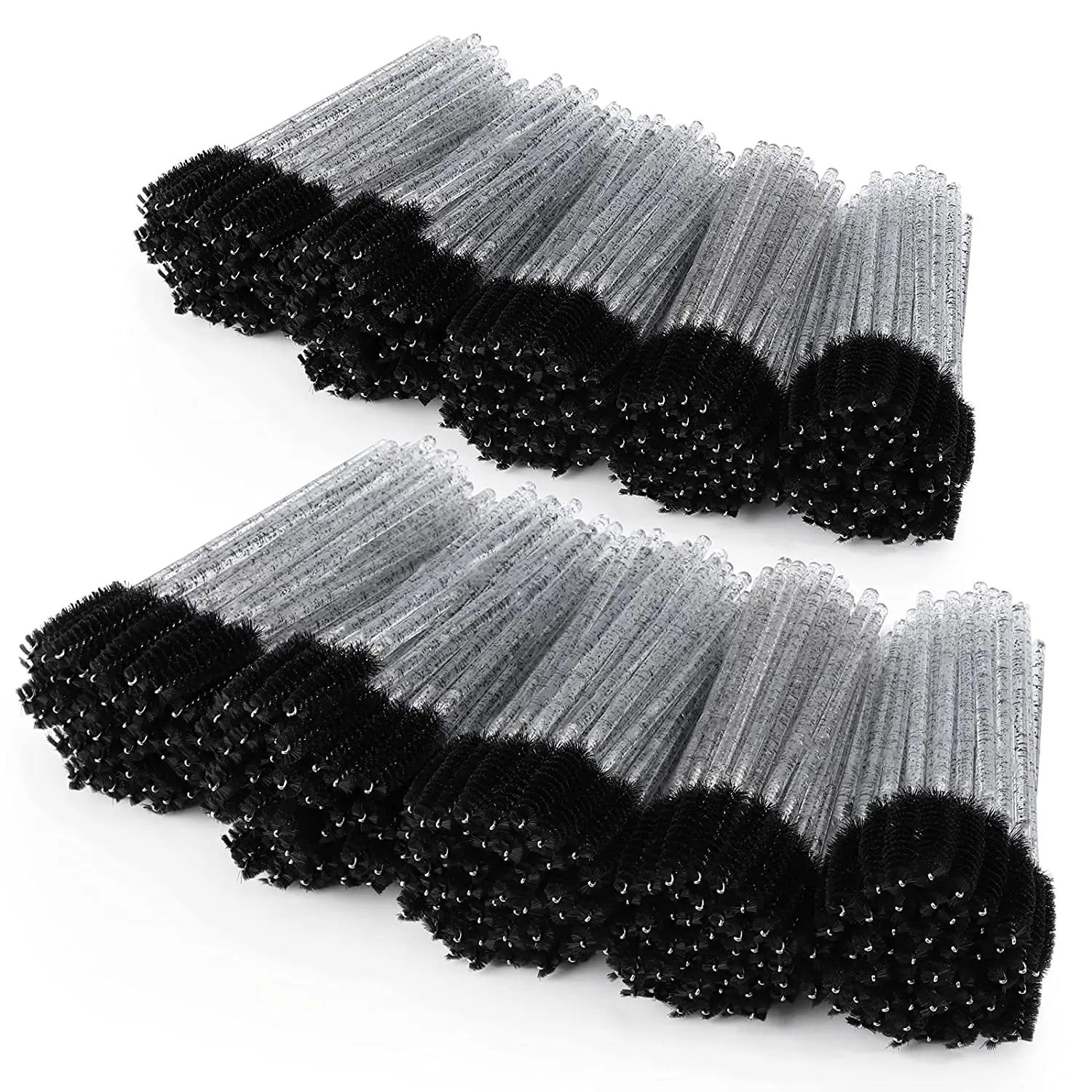 Eyelashes Makeup Brush Diamond Handle Crystal Mascara Wands Eyelash Extension Tool Supplies Applicator Spoolers