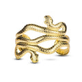 Exaggerated Personality Bracelet Opening Adjustable Bracelet Hip Hop Snake Arm Cuff Bracelet for Women Man
