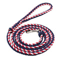 Handmade 5ft Braided Dog Leash with Unique Floral Handle Durable and Stylish Ideal for Small to Large Dogs