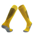 Athletic Sport Football Socks Long Anti Slip Crew Soccer Socks Unisex Men Women Grip Socks Knitted Thick Body Logo
