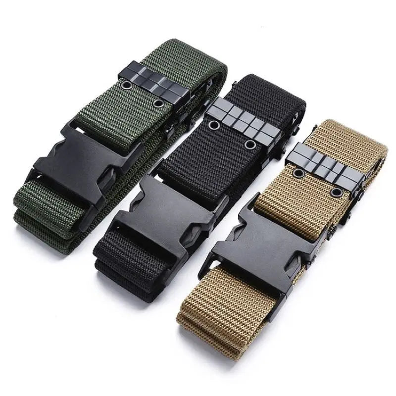 Adjustable Heavy Duty 5.5cm Width Tactical Belt Quick-Release Outdoor Hunting Fabric Wholesale