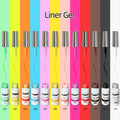 FZANEST 12colors 7.5ml 3d Painting Black Gel Liner Nail Art Gel Nail Art Sets Polish Gel Nails
