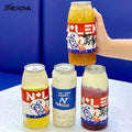Food Grade 330ml 500ml Pop Top Plastic Canned Bubble Tea Coffee Cold Drink Ring Pull Can Plastic Pet Can Making Machine